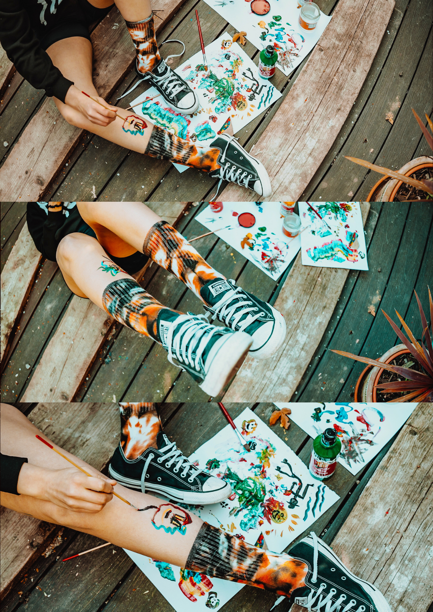 TIE DYE SOCKS